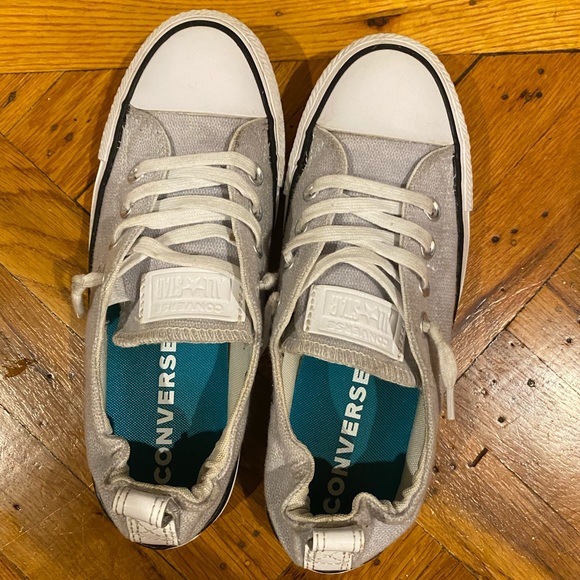 Light Gray slip on Converse All Star - Picture 2 of 5